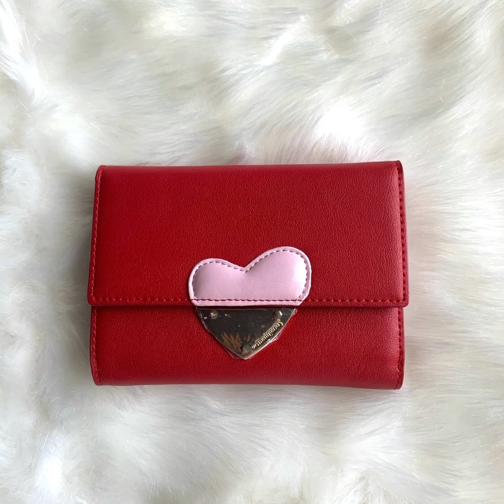 Red Heart compact wallet